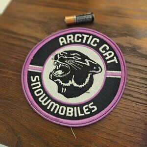 Vintage Arctic Cat Snowmobile patch, New